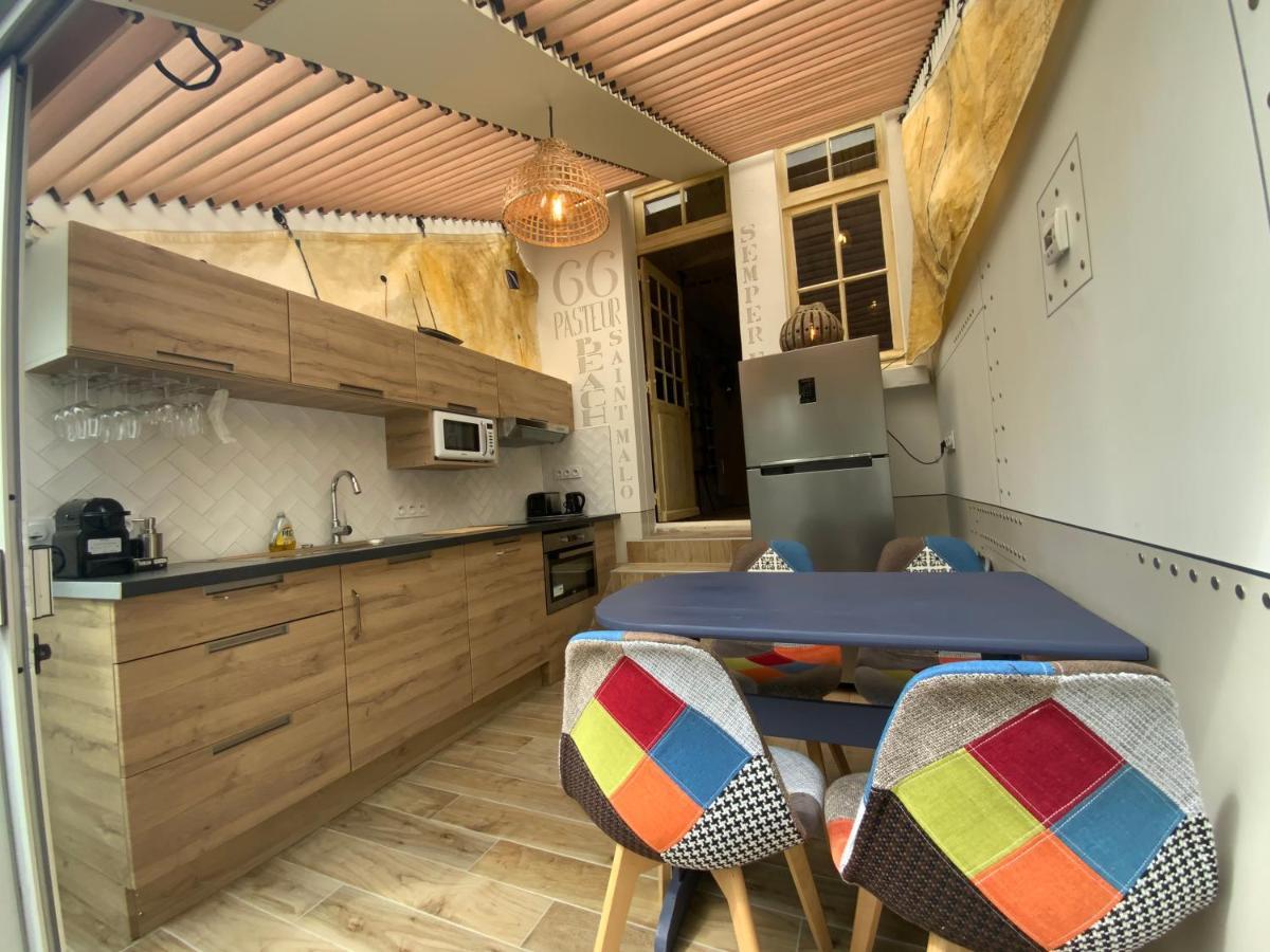 Maison Bord De Mer « Le Bateau Ivre » 생말로 외부 사진