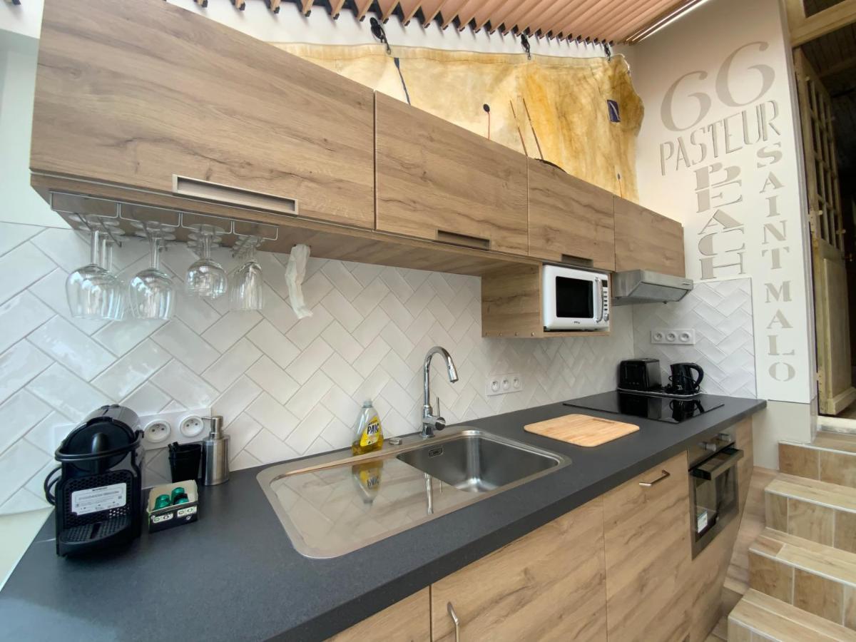 Maison Bord De Mer « Le Bateau Ivre » 생말로 외부 사진
