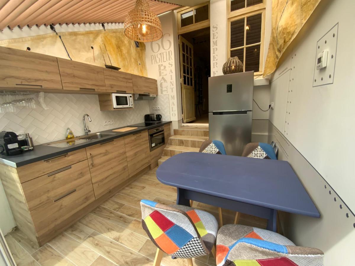 Maison Bord De Mer « Le Bateau Ivre » 생말로 외부 사진